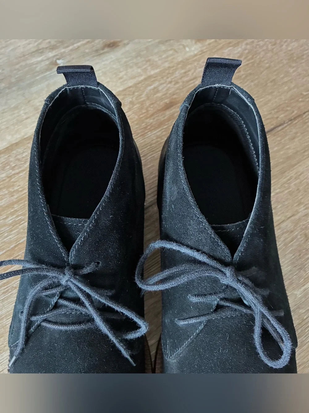 Blondo Konor Waterproof Chukka Boots Black Suede Men’s Shoes Size 11 M